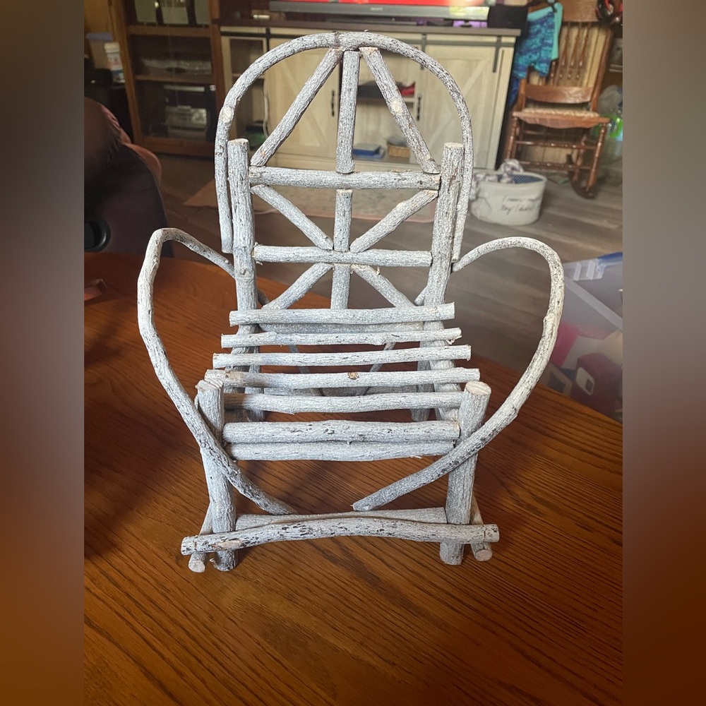 Primitive Twig Doll Chair